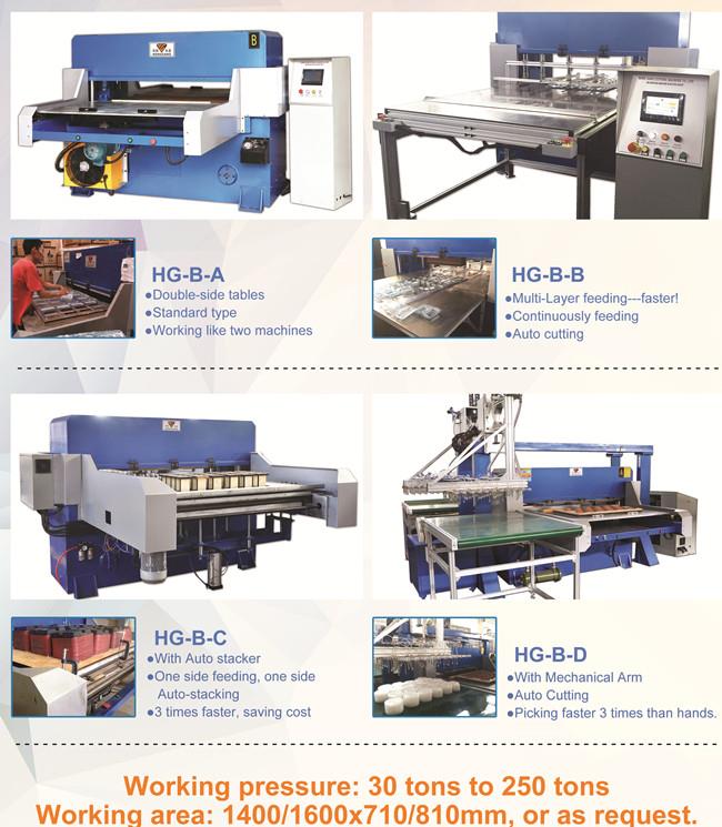 Magni tal-plastik li jaqtgħu l-folja Blister Plastic Cutting Machine